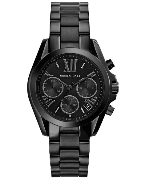 michael kors bradshaw black watch outlet|michael kors bradshaw chronograph.